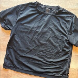 Asics Black Short Sleeve Crew Performance Tee
